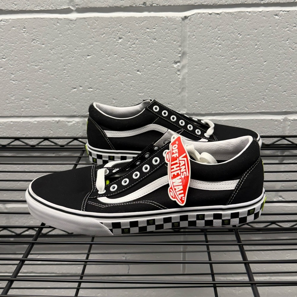 Vans Monster Checkers Low Top Shoes